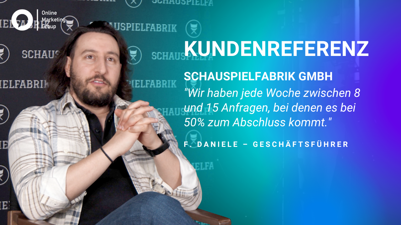 Fallstudie Schauspielfabrik GmbH